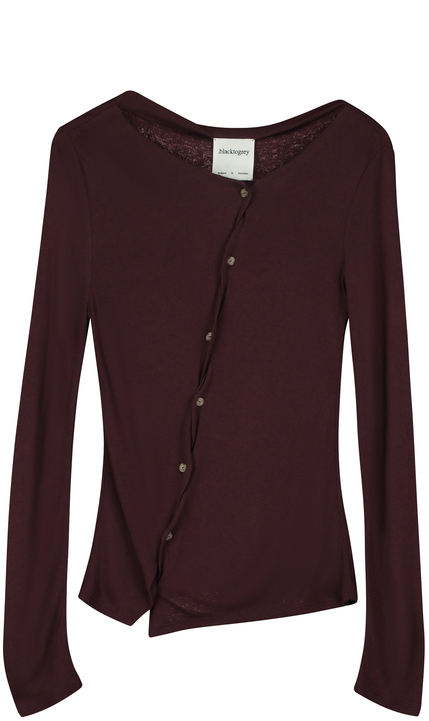 IVES TOP Asymetric Wool Top