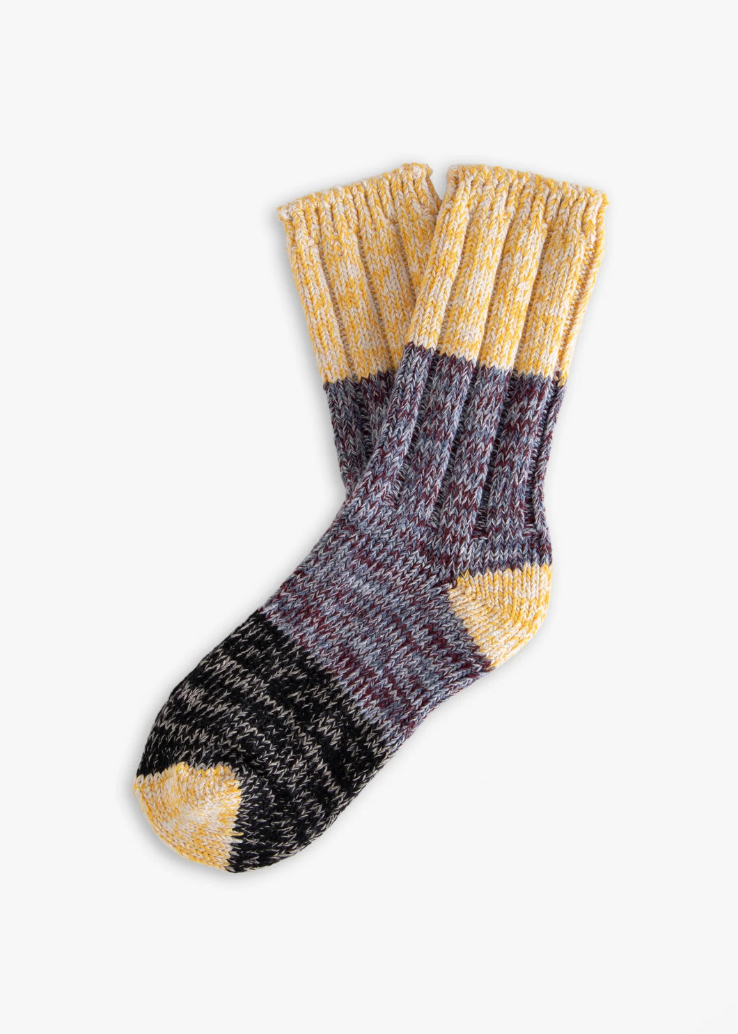 Charlie and Helen collection - yellow love socks