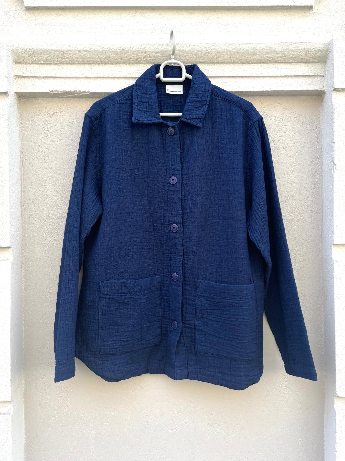 Organic Cotton Dobby Overshirt GOTS/Vegan