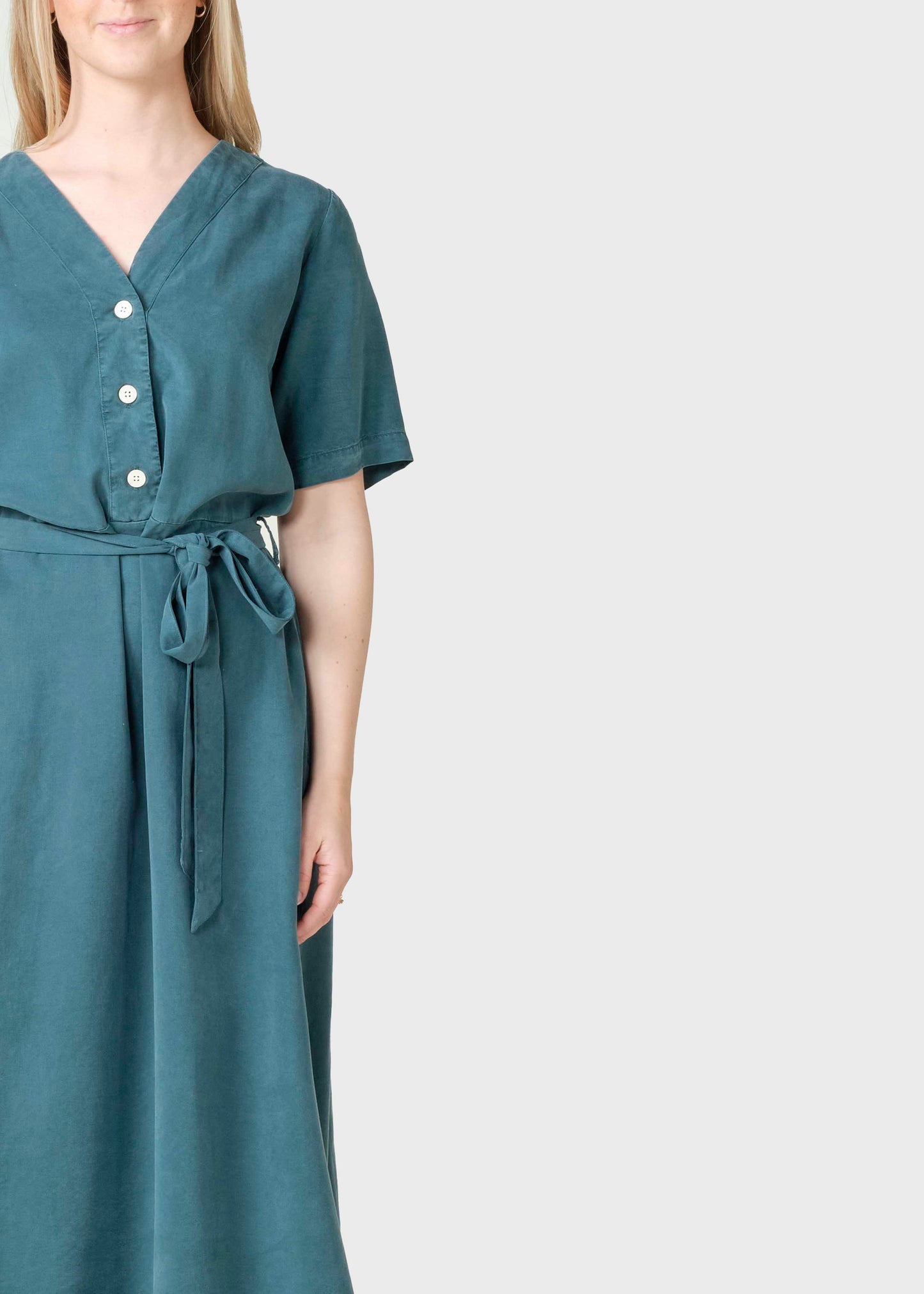 Pernille dress moss green