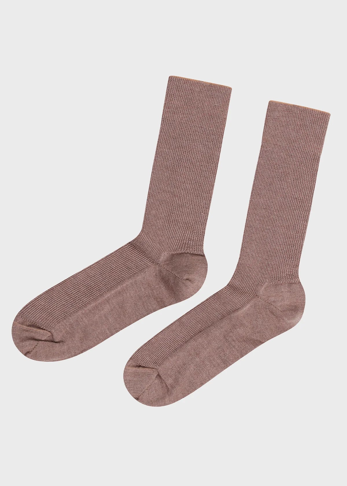 Light merino sock sand