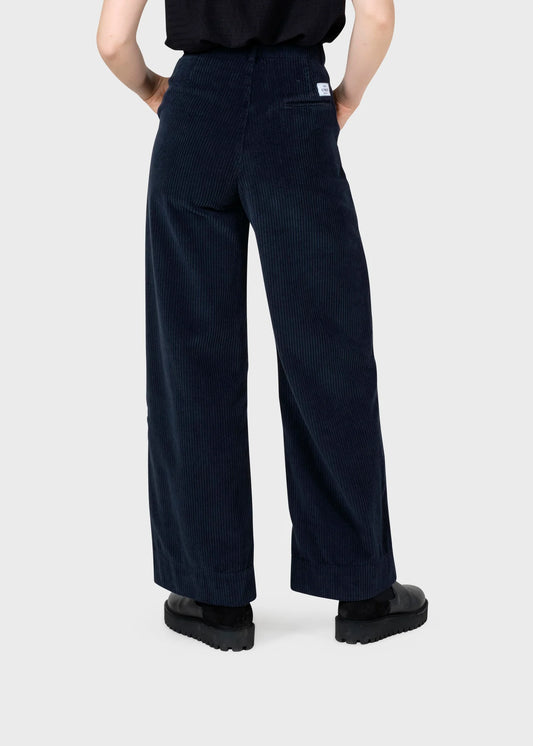 Lydia jumbo corduroy pant navy