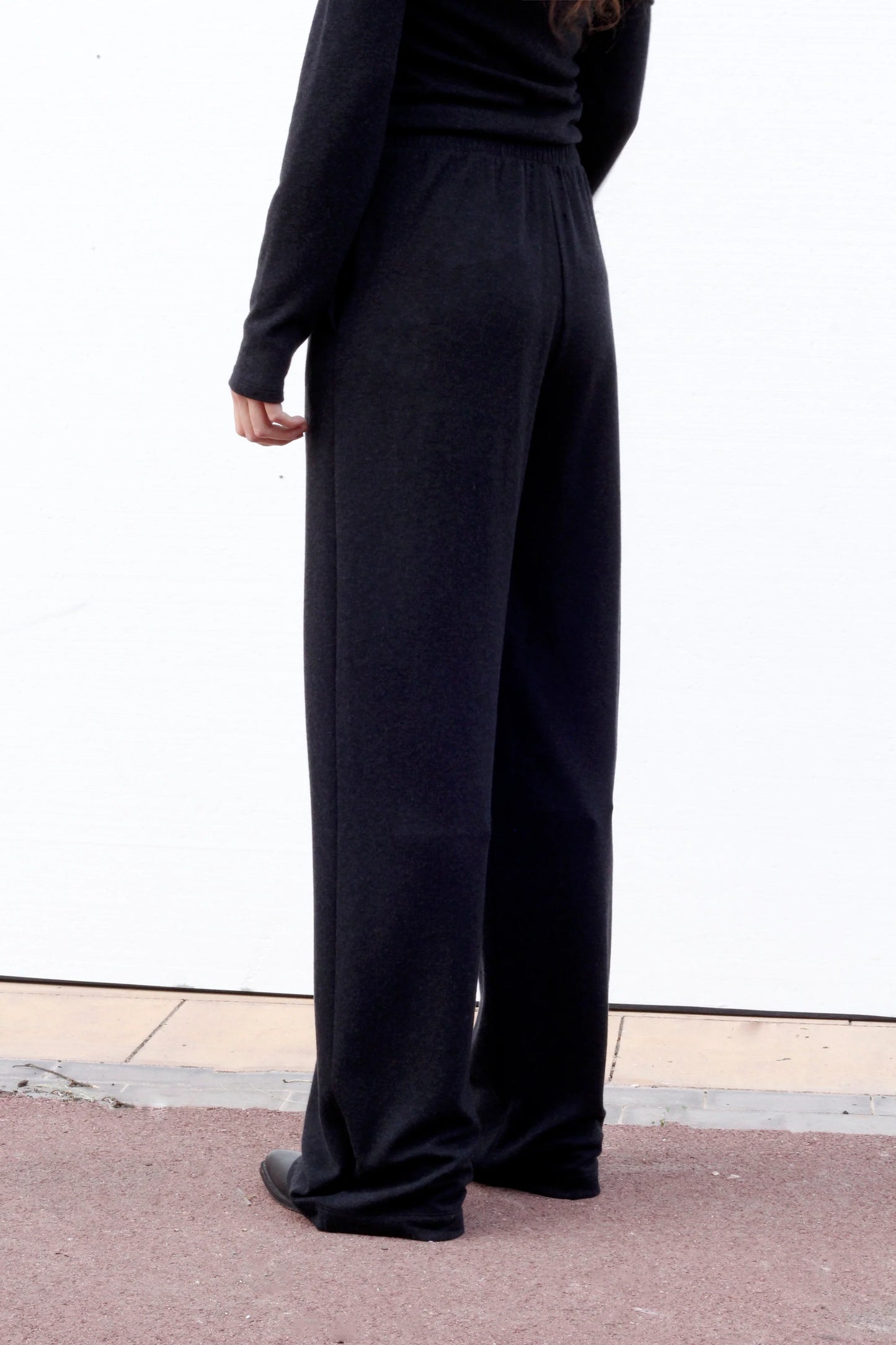 TORCE TROUSERS High-Waisted Knitted Trousers