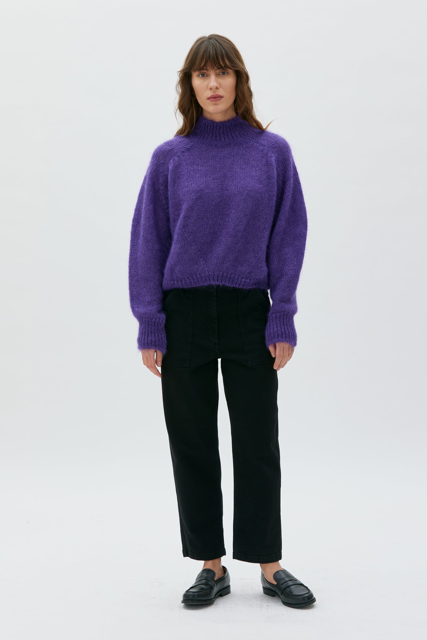 Faye - chunky mohair silk sweater