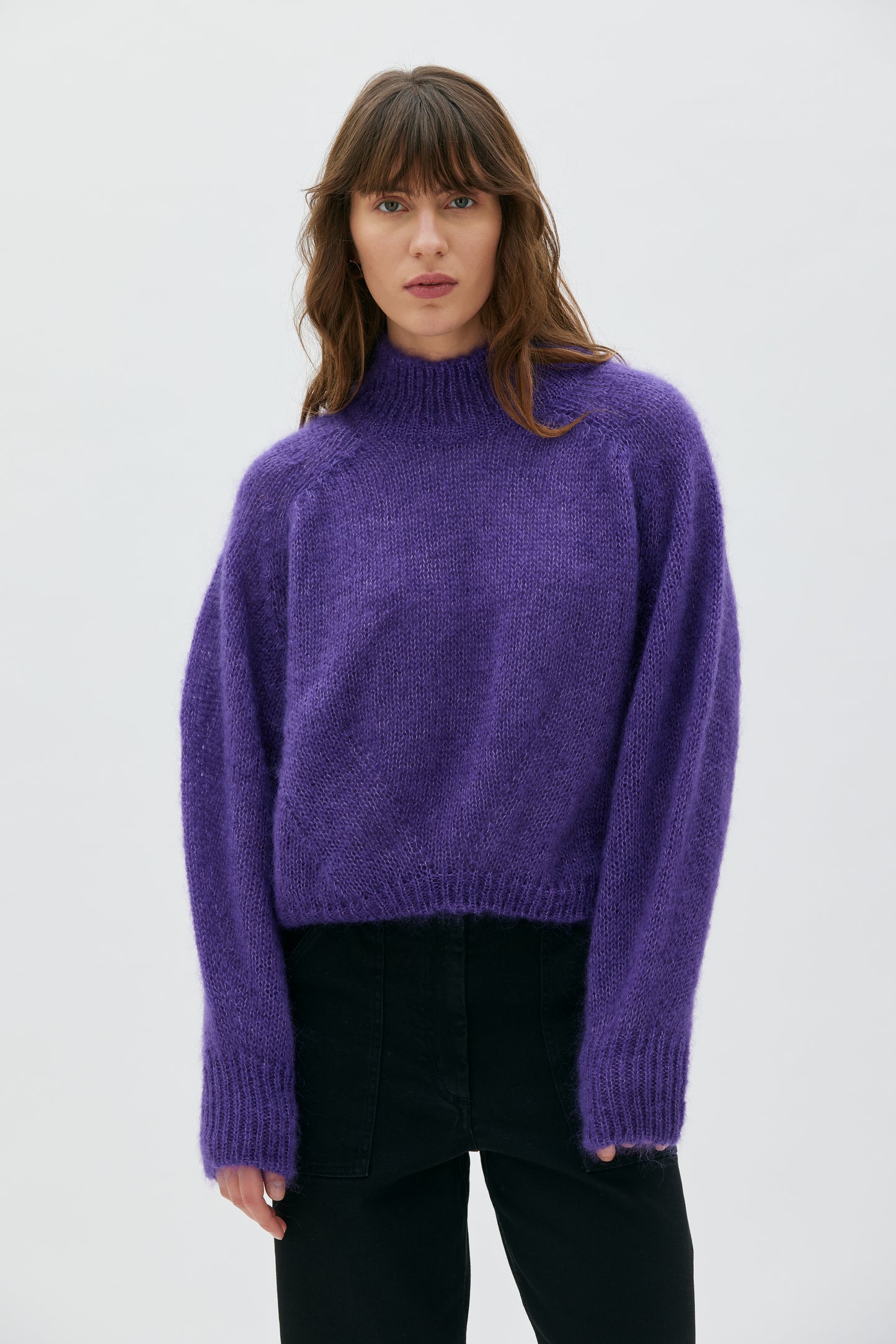 Faye - chunky mohair silk sweater