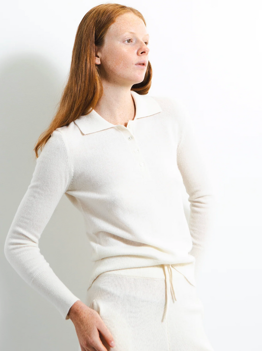 Classic polo sweater