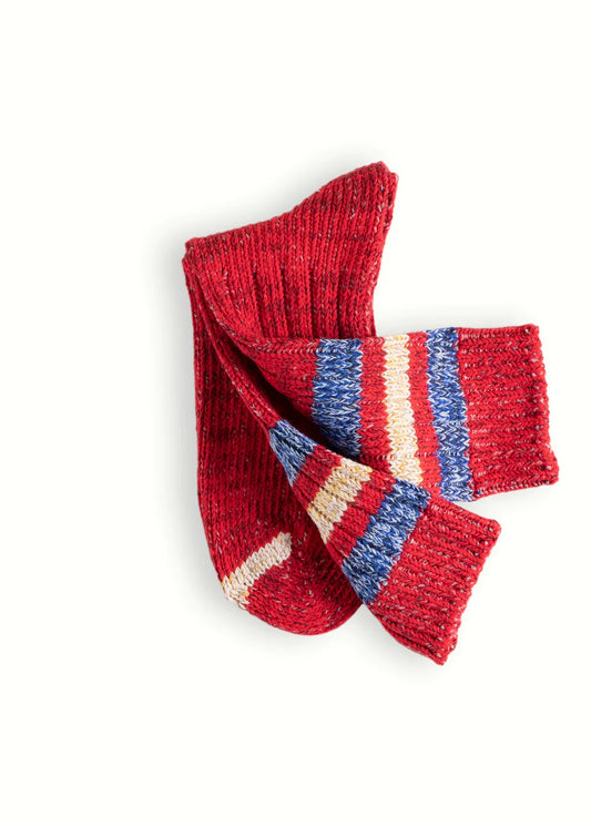 Recycled outsiders collection - red socks