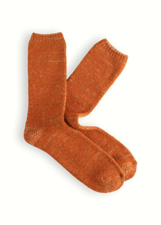 Wool collection recycled - orange socks