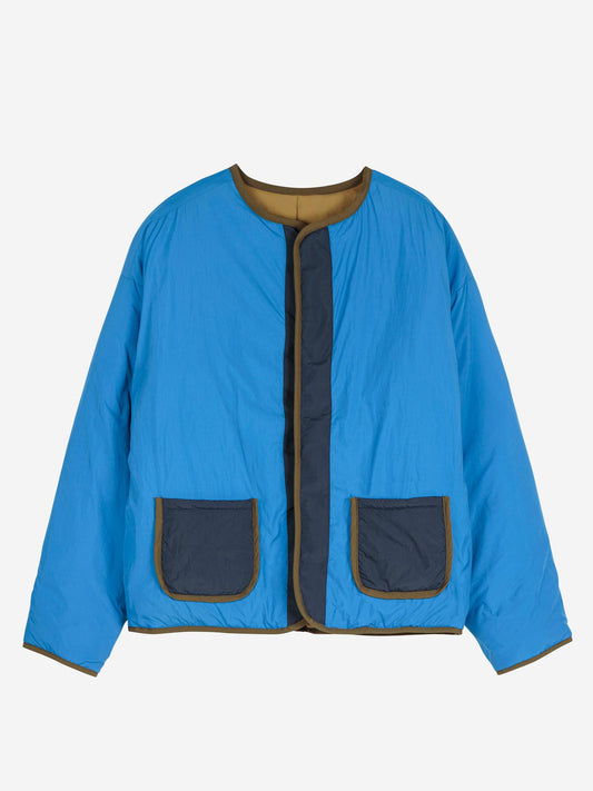Color block reversible jacket