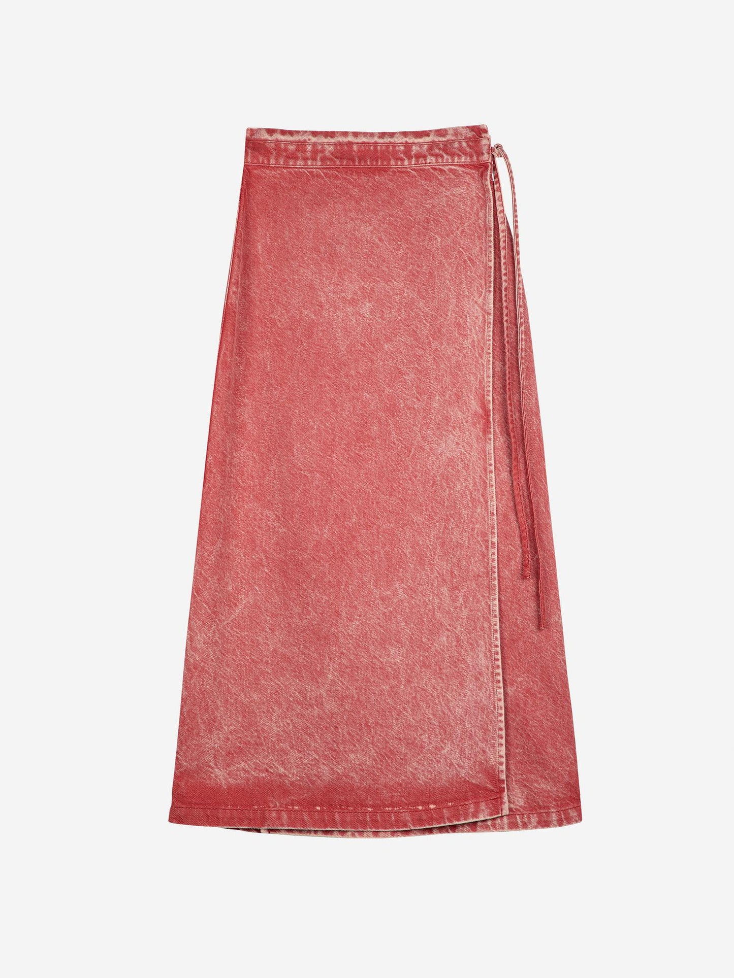Wrapped cotton skirt