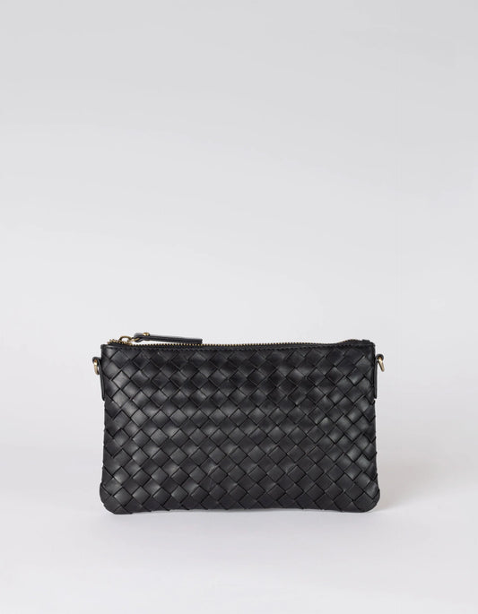 Lexi - Black Woven Classic Leather