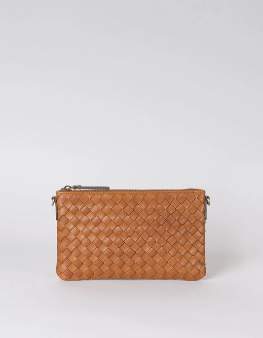 Lexi - Cognac Woven Classic Leather
