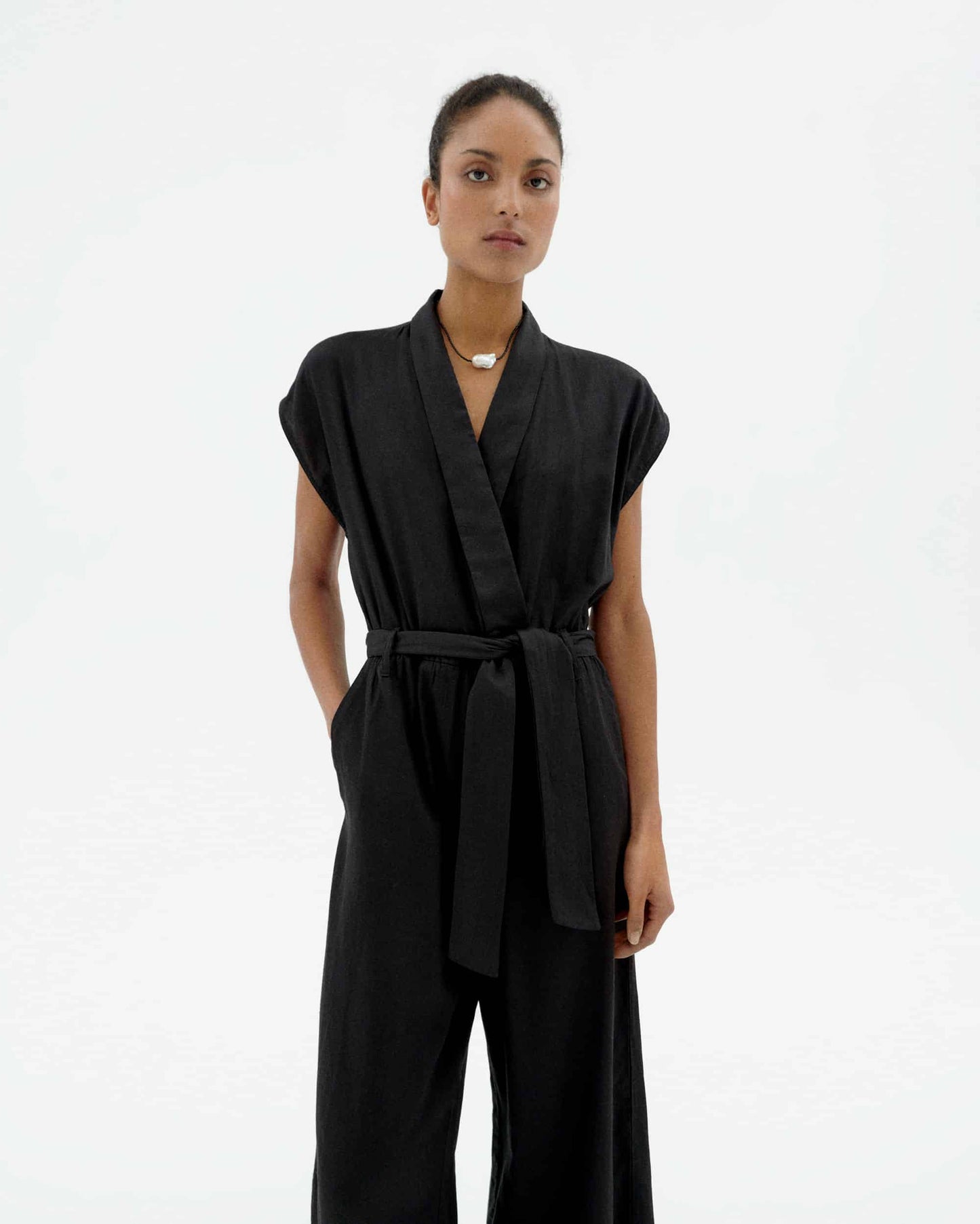 Black malawi jumpsuit
