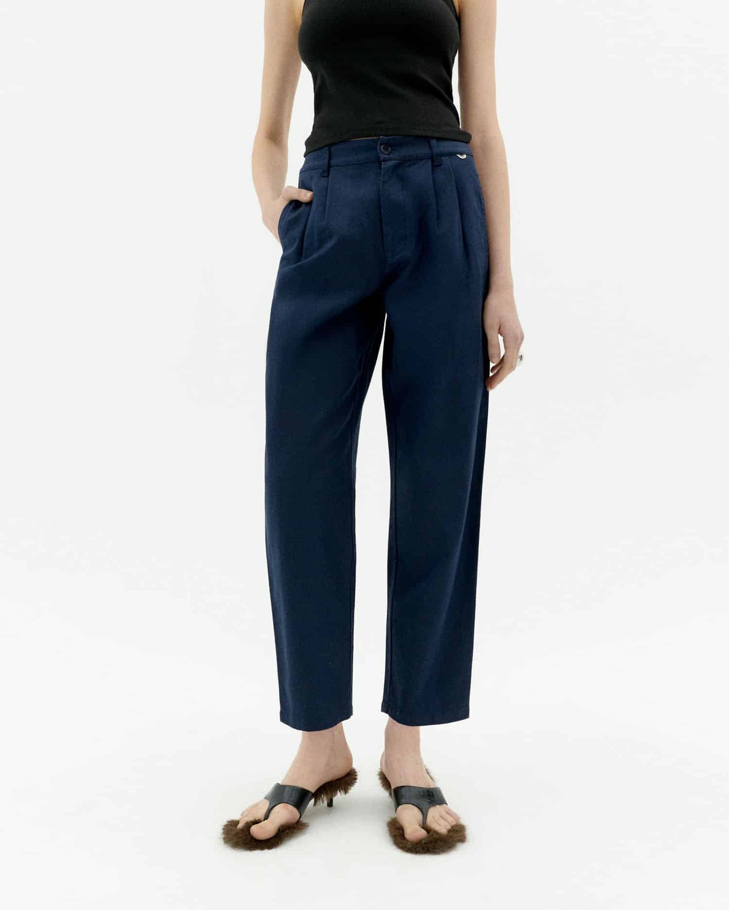 Navy hemp rina pants