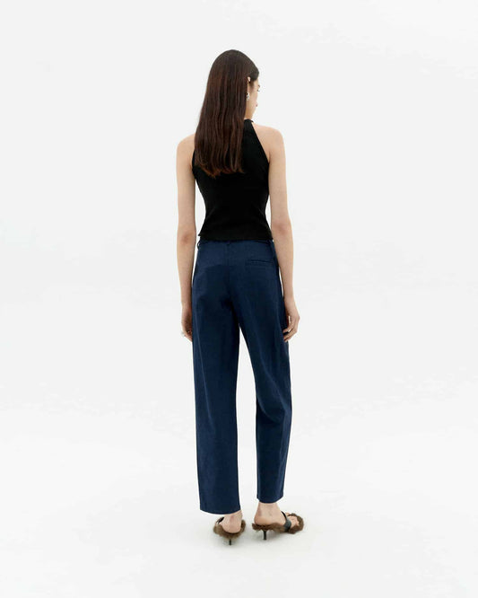 Navy hemp rina pants