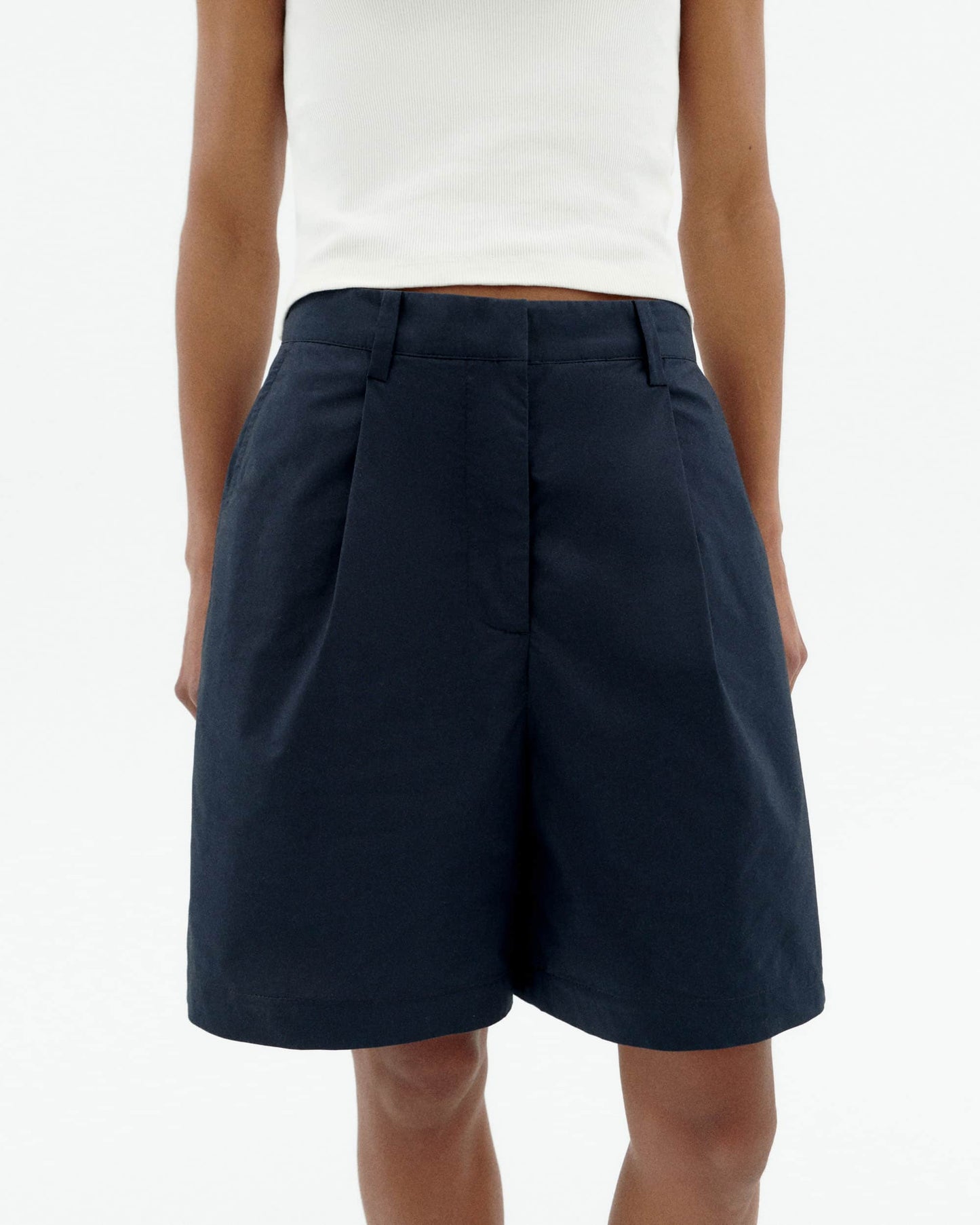 Blue night hemp lia shorts