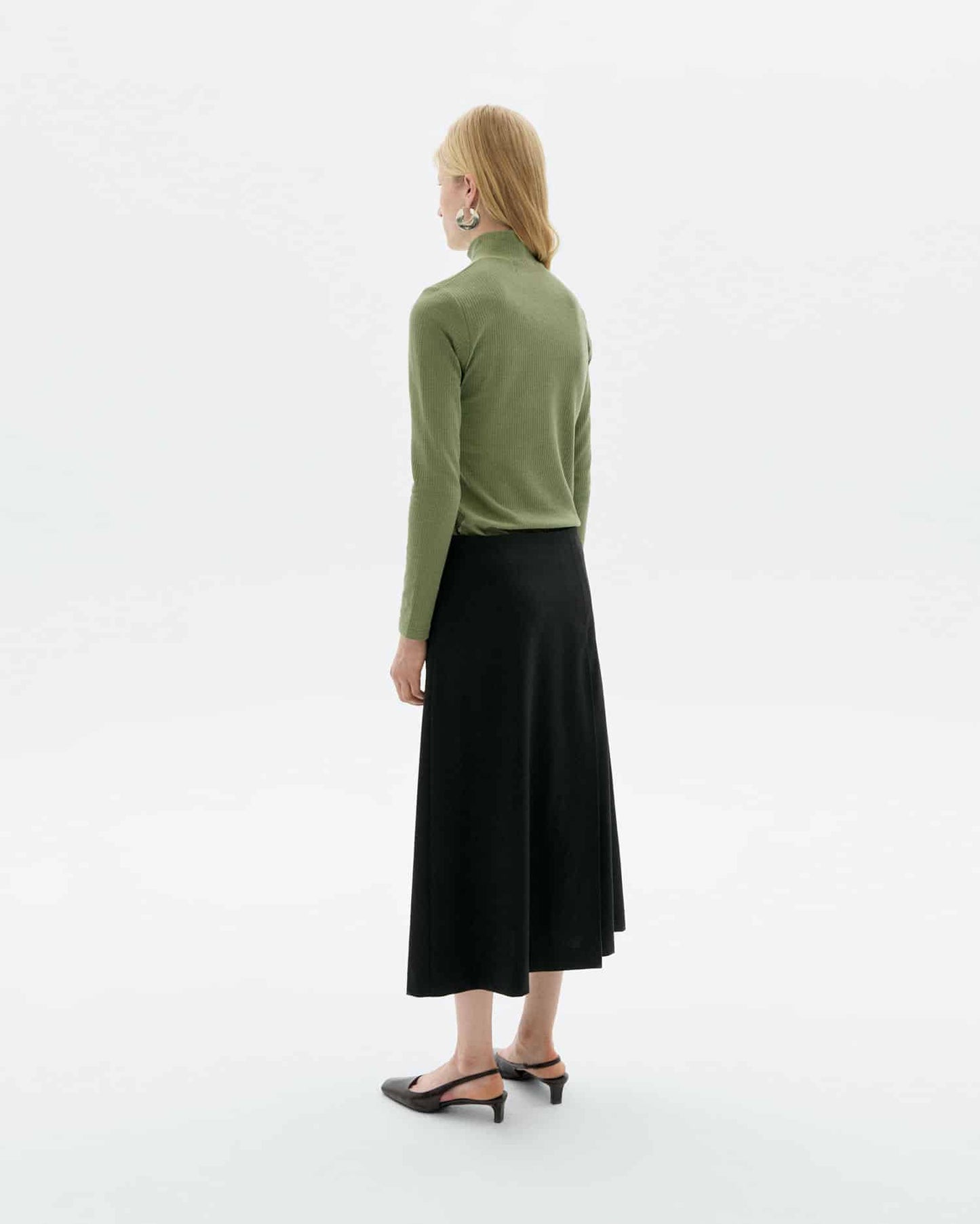 Light eucaliptus hemp aine top
