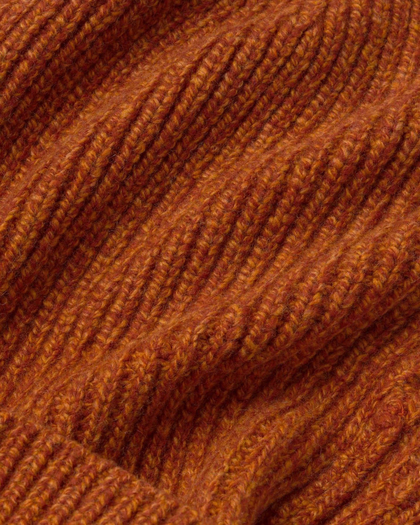 Orange ruby beanie