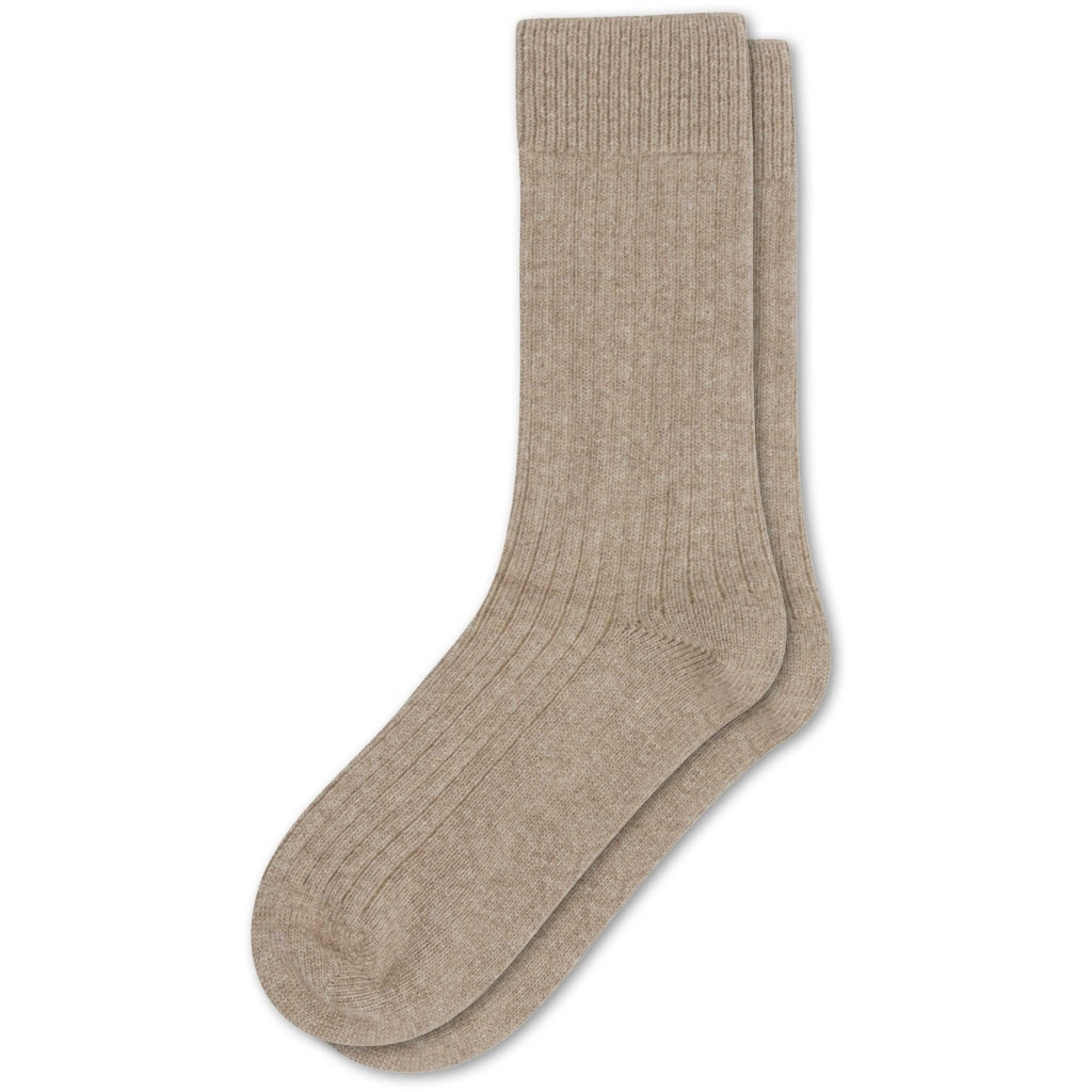 Wool sock - sand
