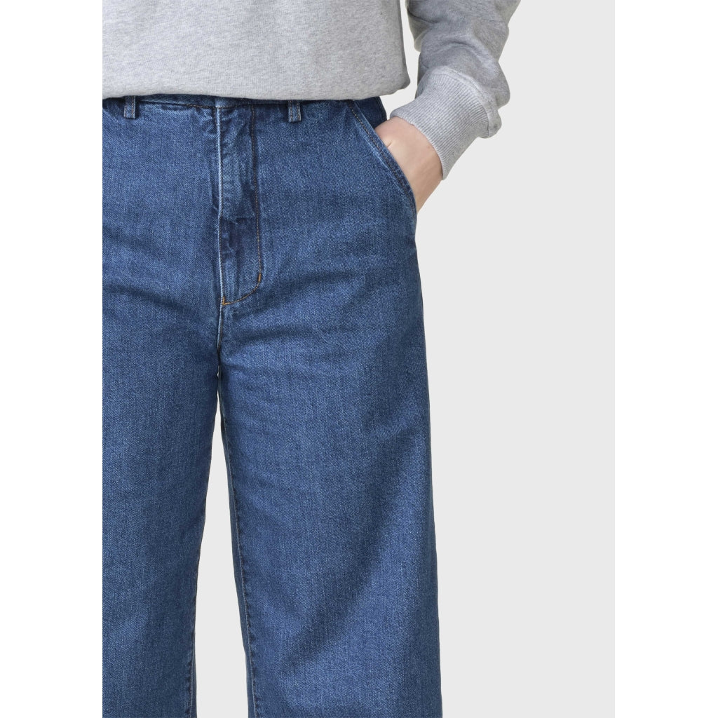 Lydia denim pant dark blue stonewash