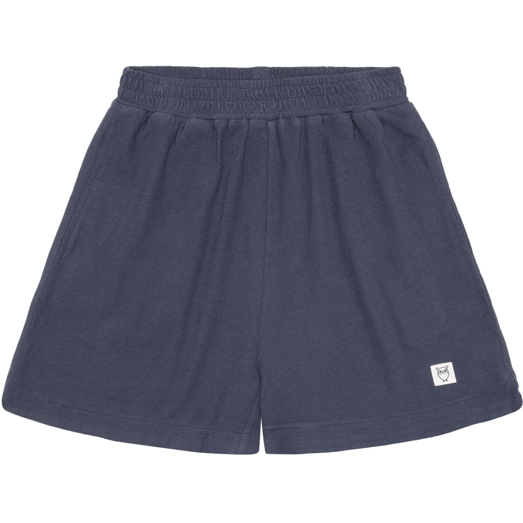 POSEY elastic waist bouclé shorts