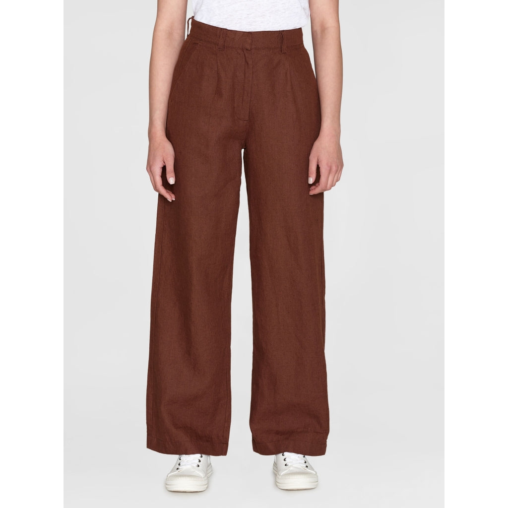 POSEY wide mid-rise linen pants