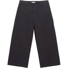 Indlæs billede til gallerivisning POSEY mid-rise wide slub yarn cropped pants - GOTS/Vegan
