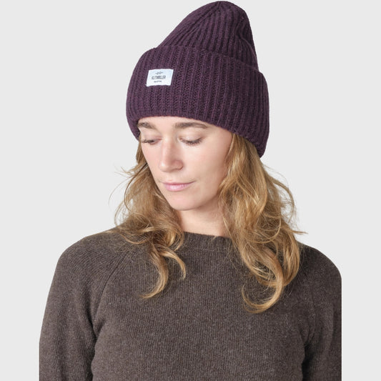 Wide rib beanie