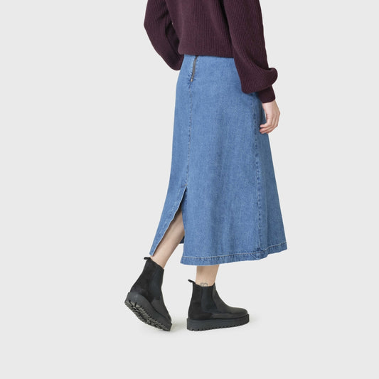 Amber denim skirt