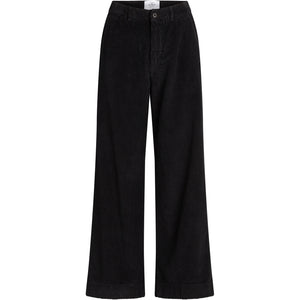 Lydia jumbo corduroy pant - black