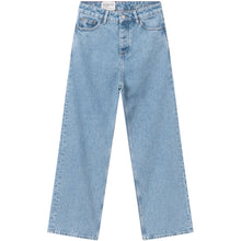 Indlæs billede til gallerivisning Reborn gale straight mid-rise bleached stonewash 5-pocket jeans
