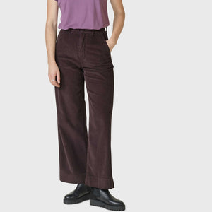 Lydia jumbo corduroy pant - earth