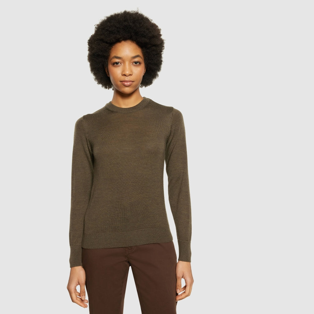 Fine merino crew neck - RWS