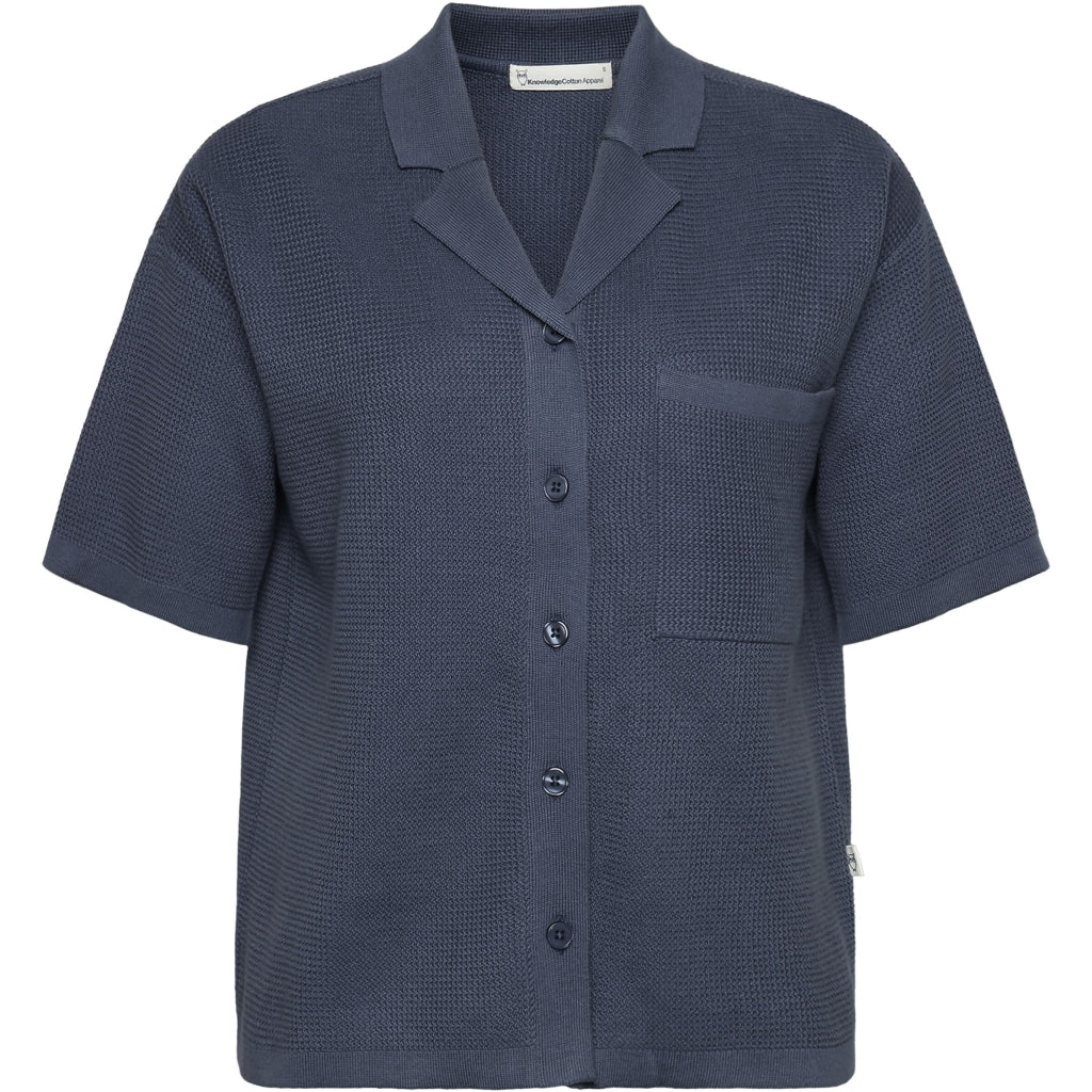 Racking stitch short sleeved shirt - Regenerative Organic