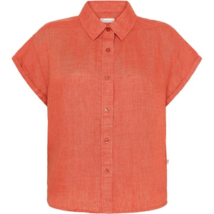 Aster fold up short sleeve linen shirt