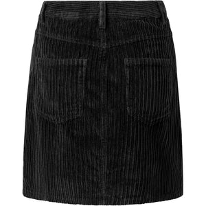 Irregular corduroy skirt