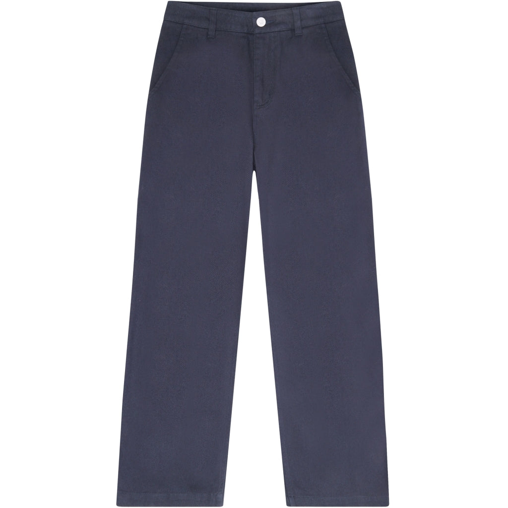 POSEY wide mid-rise twill pant night sky