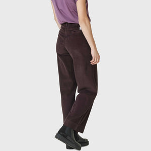 Lydia jumbo corduroy pant - earth