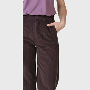 Lydia jumbo corduroy pant - earth