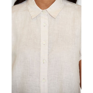 Aster fold up short sleeve linen shirt