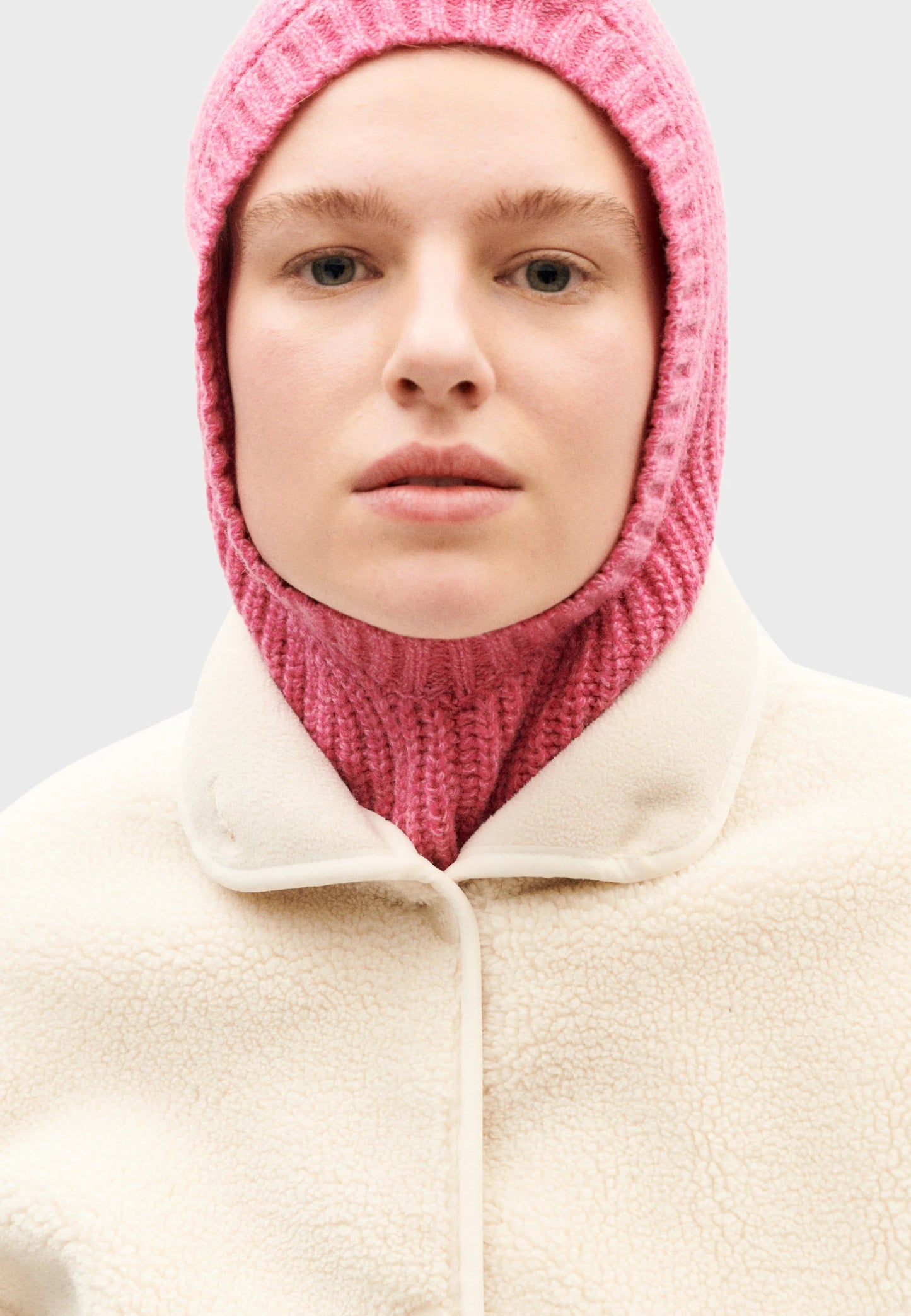 Pink balaclava