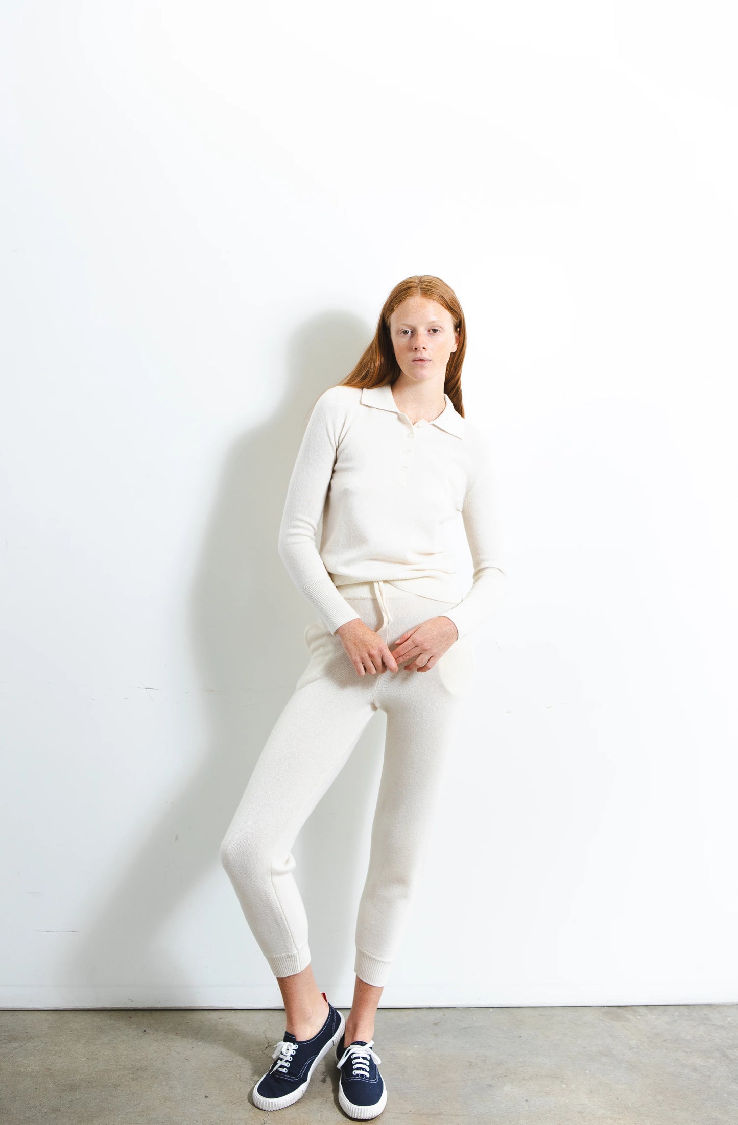 Classic polo sweater