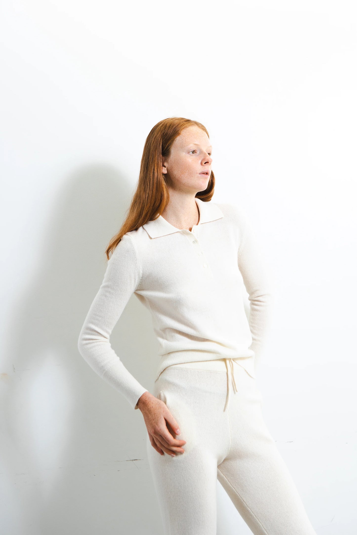 Classic polo sweater