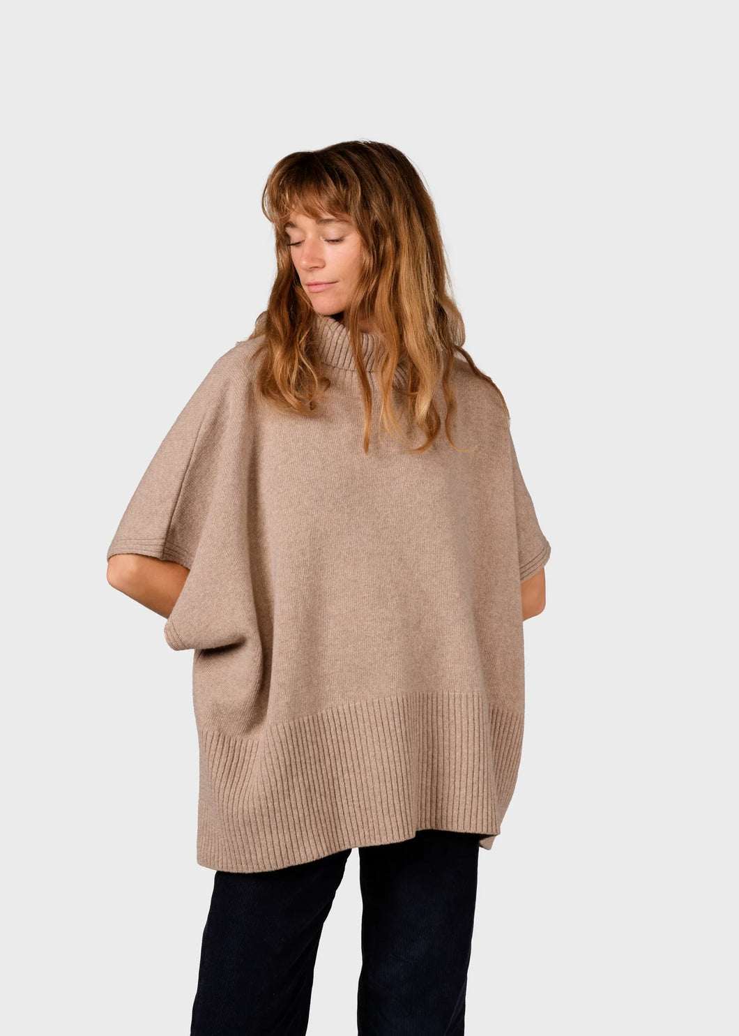 Alba knit poncho