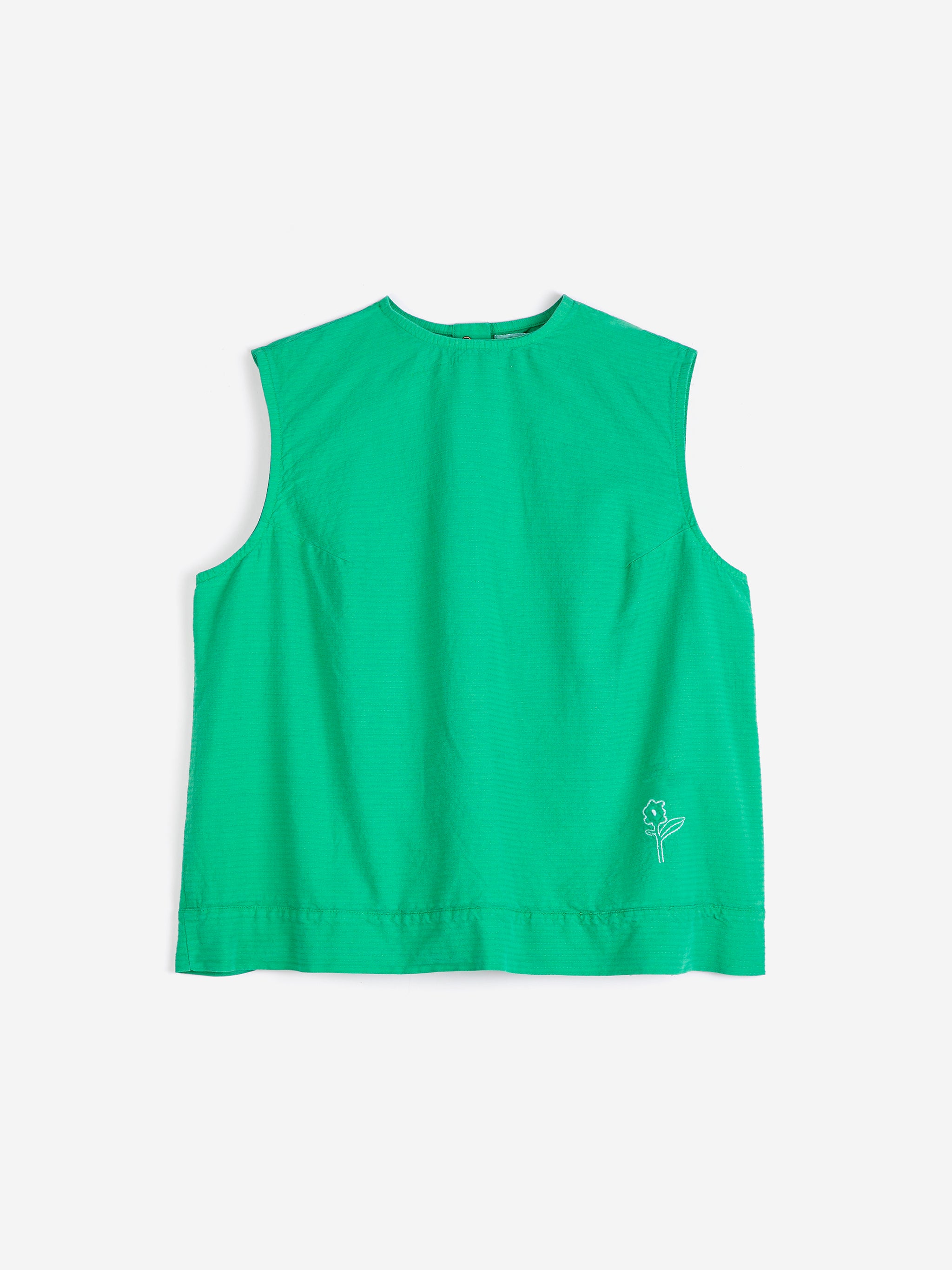 Recycled cotton top