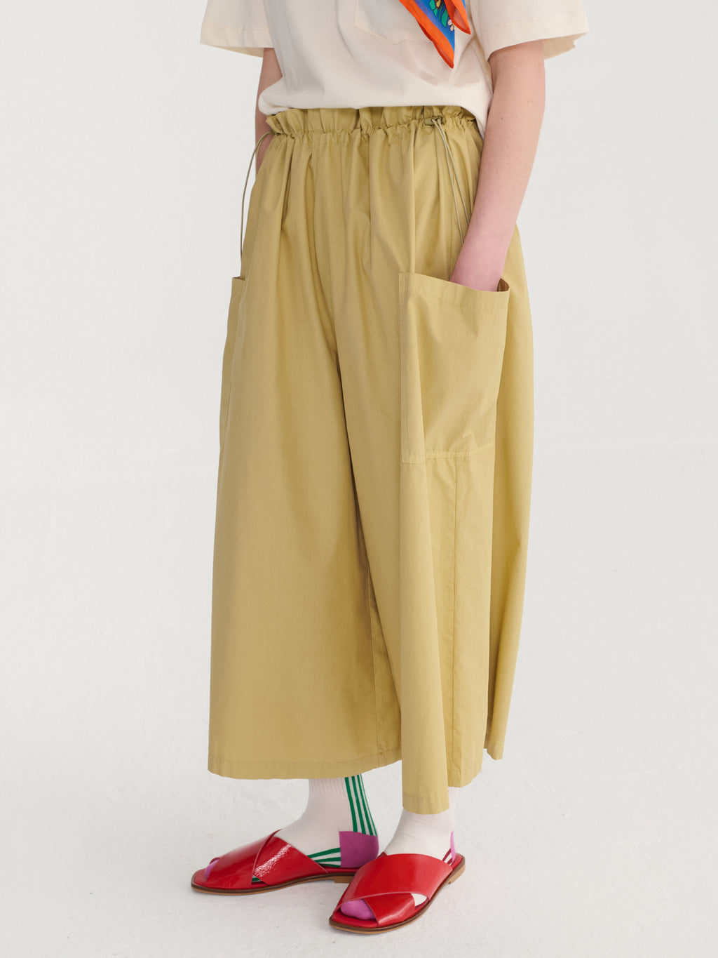 Paper touch culotte