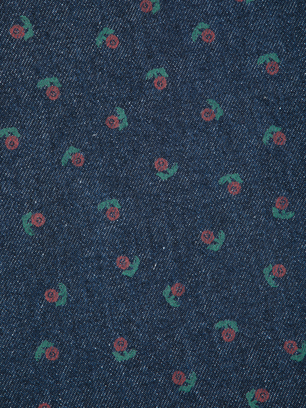 Swamp Whirl all over denim cocoon pants