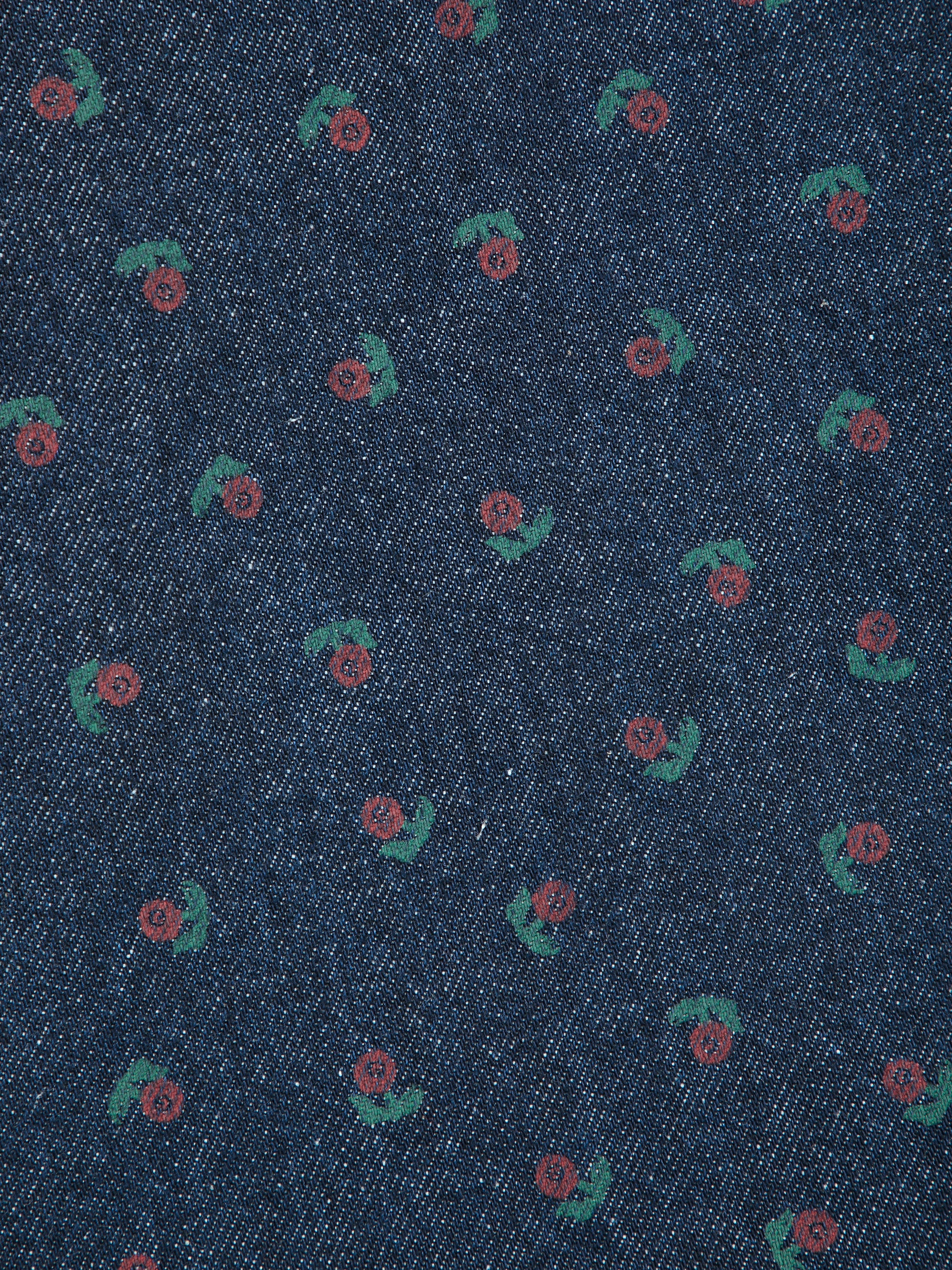 Swamp Whirl all over denim cocoon pants
