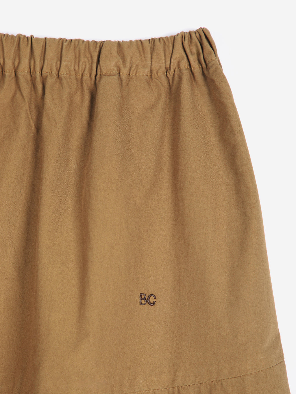 Paper touch evasé skirt