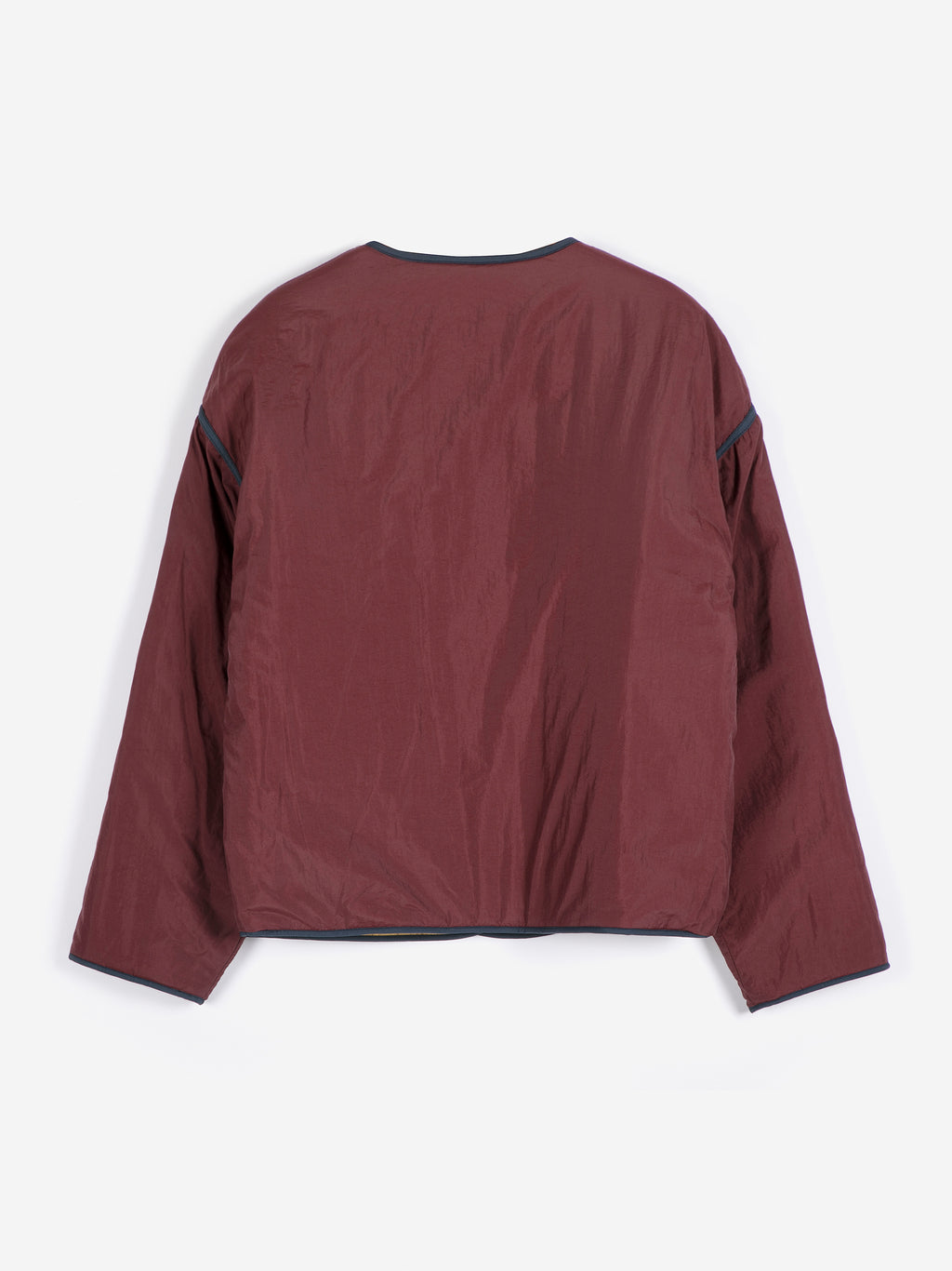 Color block light padded reversible jacket